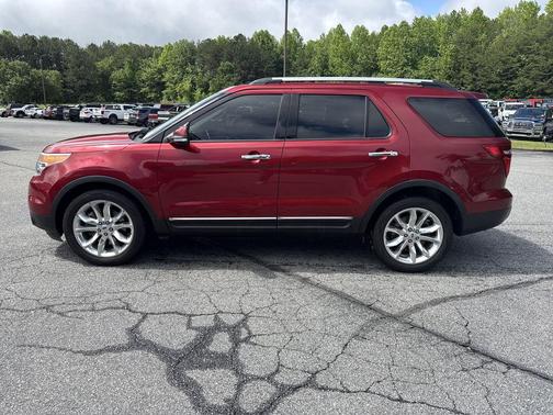 Ruby Red Metallic Tinted Clearcoat 2015 Ford Explorer Limited