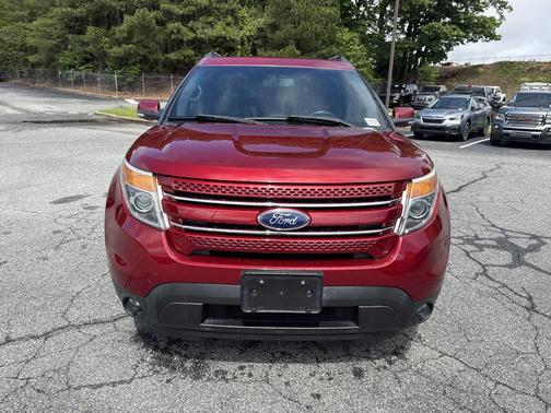 Ruby Red Metallic Tinted Clearcoat 2015 Ford Explorer Limited