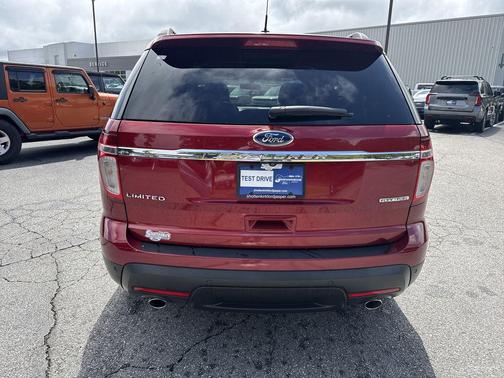 Ruby Red Metallic Tinted Clearcoat 2015 Ford Explorer Limited