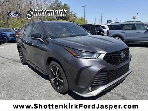 Magnetic Gray Metallic 2022 Toyota Highlander XSE