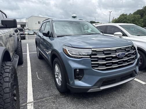 Vapor Blue 2026 Ford Explorer Active