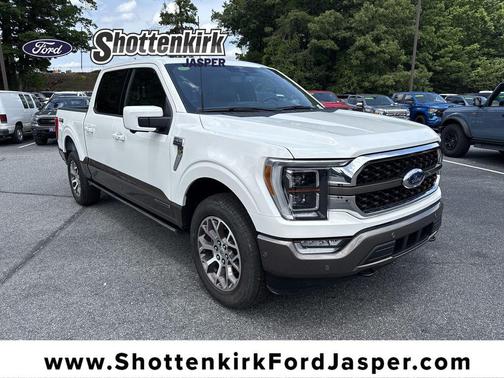 Star White Metallic Tri-Coat 2023 Ford F-150 King Ranch