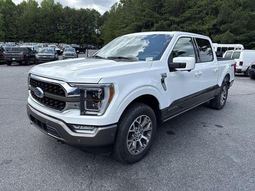 Star White Metallic Tri-Coat 2023 Ford F-150 King Ranch