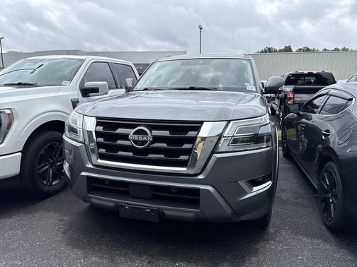 Gun Metallic 2021 Nissan Armada SL