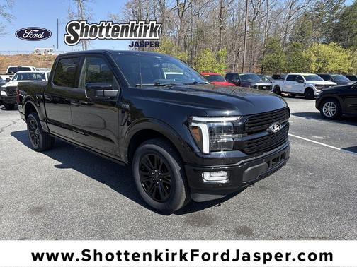 AGATE BLACK METALLIC 2024 Ford F-150 Platinum Truck