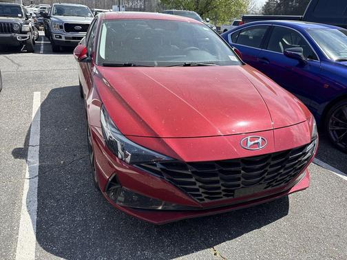 Scarlet Red Pearl 2023 Hyundai ELANTRA HEV Limited