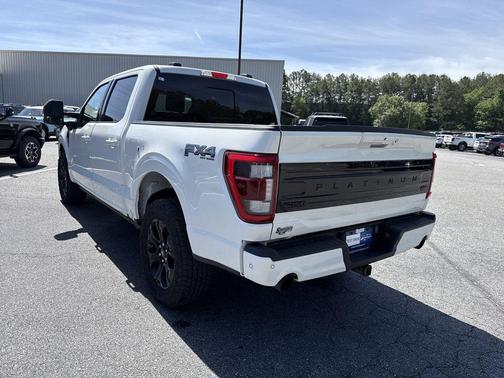 Star White Metallic Tri-Coat 2023 Ford F-150 Platinum