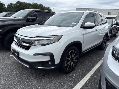 Platinum White Pearl 2022 Honda Pilot Elite