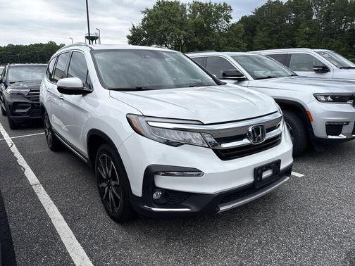 Platinum White Pearl 2022 Honda Pilot Elite