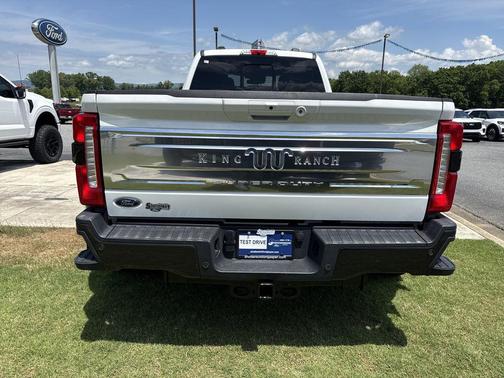 Star White Metallic Tri-Coat 2024 Ford F-350 King Ranch