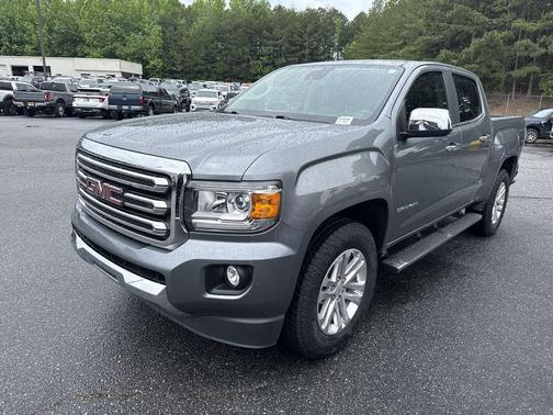 Satin Steel Metallic 2018 GMC Canyon SLT