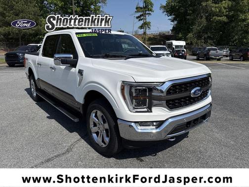 Star White Metallic Tri-Coat 2023 Ford F-150 King Ranch