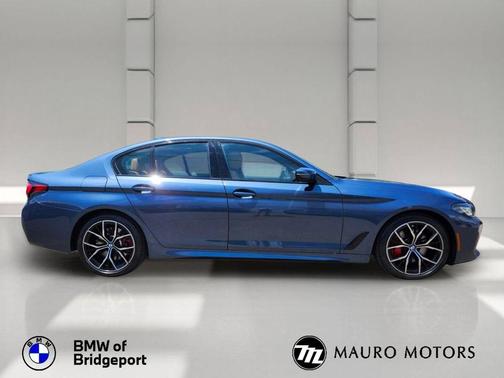 Blue 2023 BMW 530 i xDrive