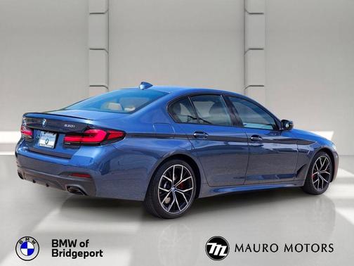 Blue 2023 BMW 530 i xDrive