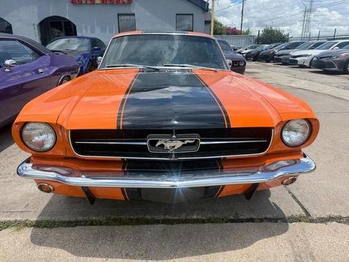 Orange 1965 Ford Mustang Base