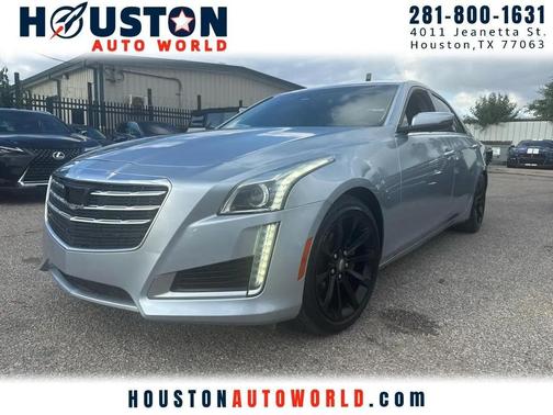 Silver Moonlight Metallic 2017 Cadillac CTS 2.0L Turbo Luxury