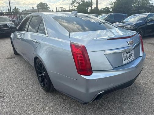 Silver Moonlight Metallic 2017 Cadillac CTS 2.0L Turbo Luxury