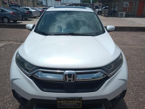 Platinum White Pearl 2019 Honda CR-V EX
