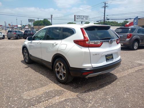 Platinum White Pearl 2019 Honda CR-V EX