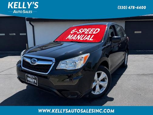 Crystal Black Silica 2015 Subaru Forester 2.5i