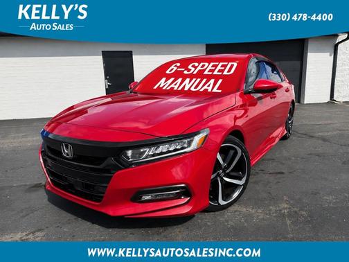 San Marino Red 2018 Honda Accord Sport