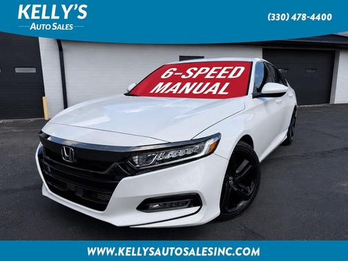 Platinum White Pearl 2019 Honda Accord Sport