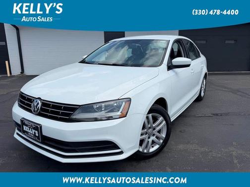 Pure White 2018 Volkswagen Jetta 1.4T S