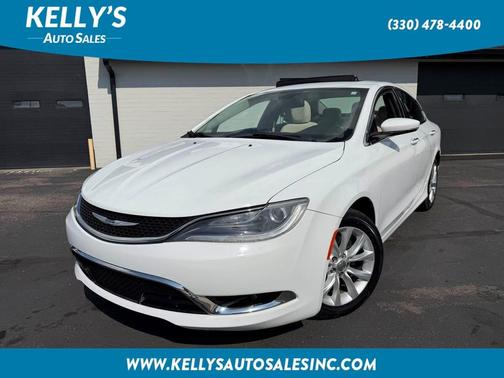 Bright White Clearcoat 2015 Chrysler 200 C