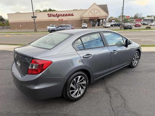 Polished Metal Metallic 2012 Honda Civic LX