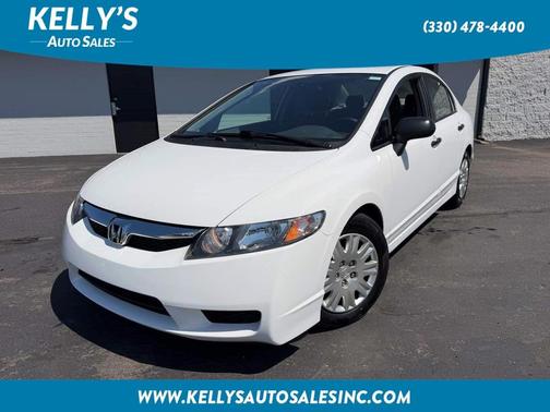 Taffeta White 2010 Honda Civic DX-VP