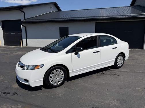 Taffeta White 2010 Honda Civic DX-VP