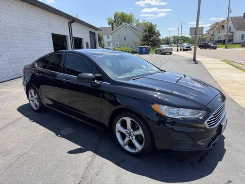Agate Black 2019 Ford Fusion S