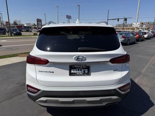 Quartz White 2019 Hyundai SANTA FE SEL Plus 2.4