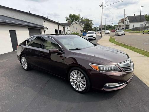 Pomegranate Pearl 2014 Acura RLX Advance Package