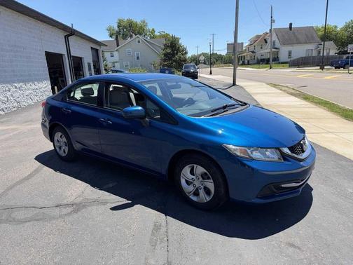 Dyno Blue Pearl 2015 Honda Civic LX