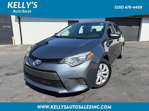 Slate Metallic 2016 Toyota Corolla L