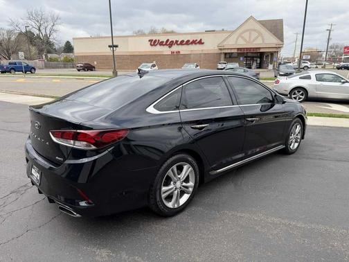 Phantom Black 2018 Hyundai SONATA Sport