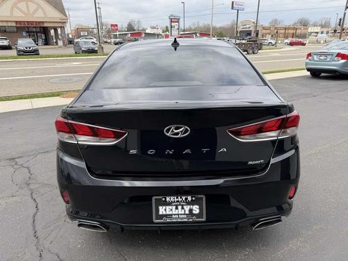 Phantom Black 2018 Hyundai SONATA Sport