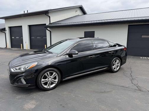 Phantom Black 2018 Hyundai SONATA Sport