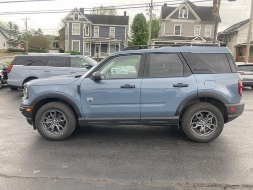 AZURE GRAY METALLIC TRI-COA 2024 Ford Bronco Sport BIG BEND