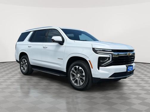 Summit White 2025 Chevrolet Tahoe LS
