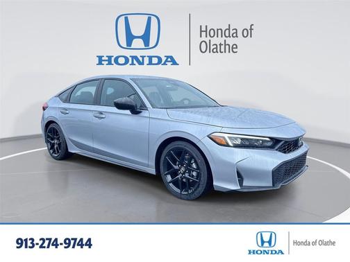 Solar Silver Metallic 2026 Honda Civic Sport