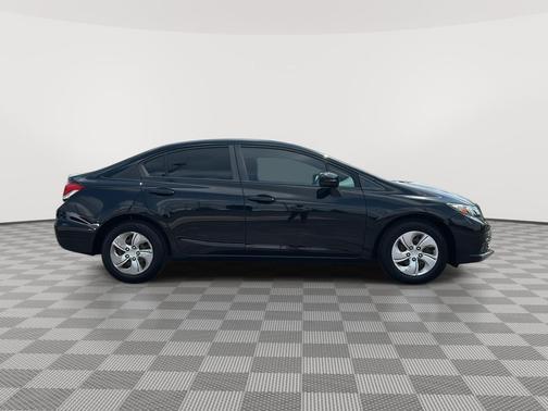 Crystal Black Pearl 2015 Honda Civic LX