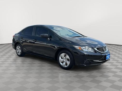 Crystal Black Pearl 2015 Honda Civic LX