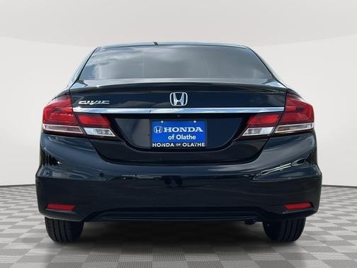 Crystal Black Pearl 2015 Honda Civic LX