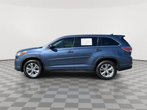 Shoreline Blue Pearl 2014 Toyota Highlander LE Plus