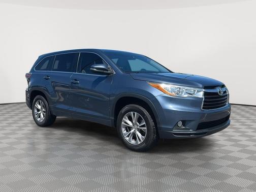 Shoreline Blue Pearl 2014 Toyota Highlander LE Plus