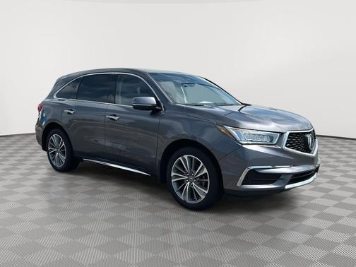 Modern Steel Metallic 2017 Acura MDX 3.5L w/Technology Package