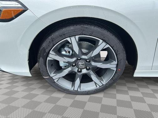 Platinum White Pearl 2026 Honda Civic Hybrid Sport Touring