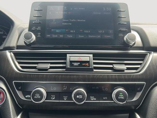 Platinum White Pearl 2020 Honda Accord EX-L 1.5T